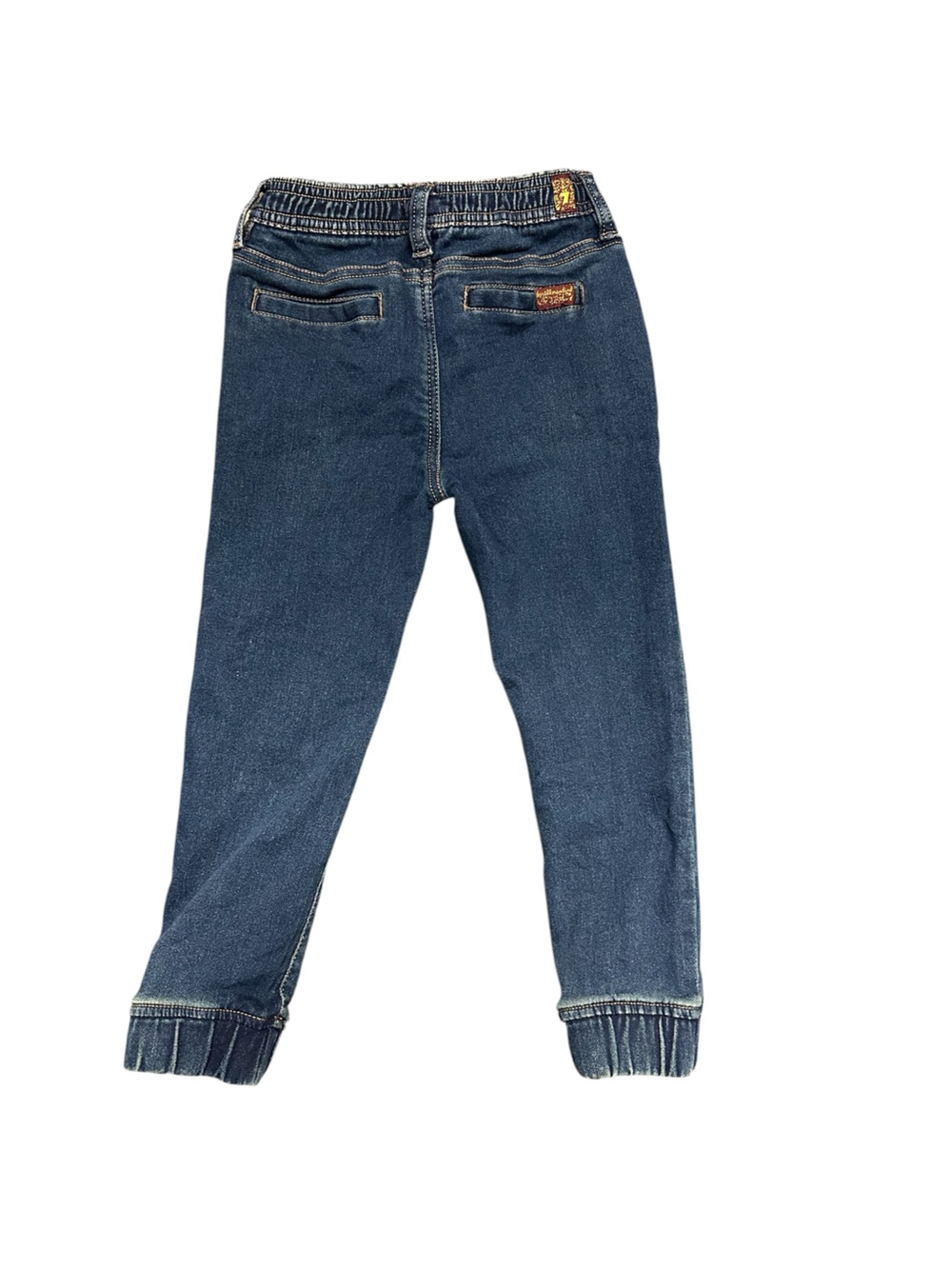 7 For All Mankind Toddler Jogger Jeans Size 4T Baby Kid Logo Pockets